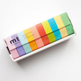 MT 10 Cols Washi Tape W15mm Set Light Colours
