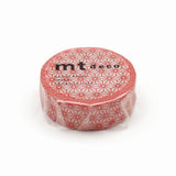 MT Deco Washi Tape Asanoha Shuaka