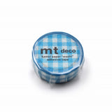 MT Washi Tape Ichimatsu Gingham Blue
