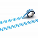 MT Washi Tape Ichimatsu Gingham Blue