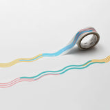 MT Washi Tape Wavy Pastel