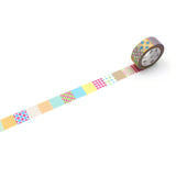 MT Deco 1P Washi Tape Geometric Pattern