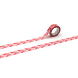 MT Deco 1P Washi Tape Multi Stripe Pink