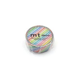 MT Deco 1P Washi Tape Rainbow Stripe