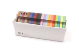 MT 20 Cols Washi Tape W7mm Set Light & Muted Colours