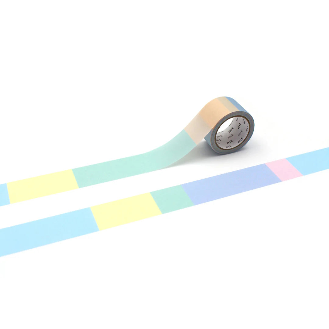 MT KakuKaku Washi Tape Pale Color