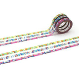 MT Slim 6mm Washi Tape Set Deco Retro