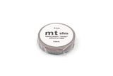 MT Slim 3mm Washi Tape Set Cross Stitch