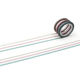 MT Slim 3mm Washi Tape Set Cross Stitch