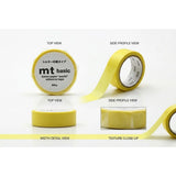 MT Washi Tape Silky Yellow
