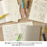 MD Connecting Pen Join Dots 3-Pack Grayish Tone