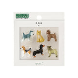 MIDORI Miniature Magnet 6pcs Dog C