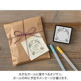 MIDORI OJISAN 30th Anniversary Paintable Stamp Pre-Inked Ball