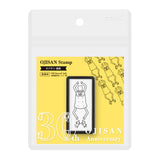 MIDORI OJISAN 30th Anniversary Paintable Stamp Pre-Inked Half Size Repeating Pattern