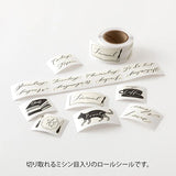 MD Yuru Log Roll Sticker Calligraphy