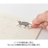 MD Yuru Log Roll Sticker Calligraphy