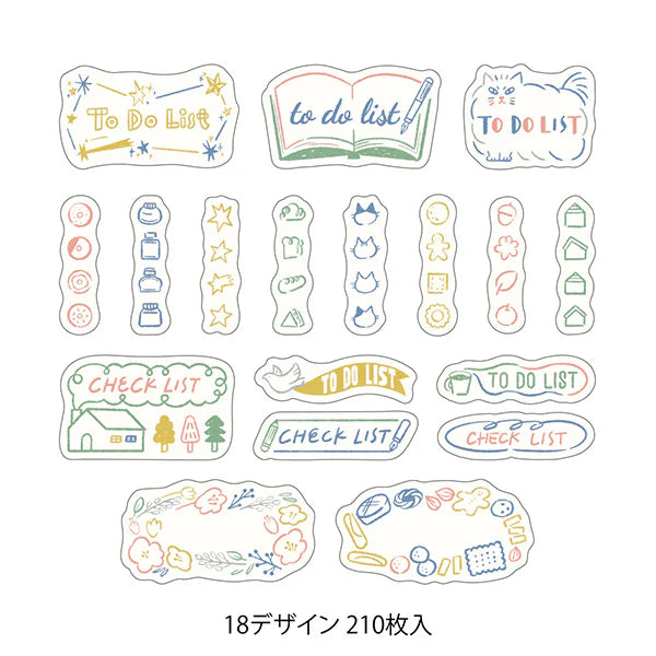 MD Yuru Log Roll Sticker List