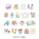 MD Yuru Log Roll Sticker Motifs