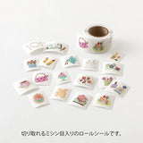MD Yuru Log Roll Sticker Motifs