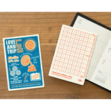 TRAVELER'S Notebook Passport Size Plastic Sheet 2025