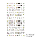 MIDORI Chat Sticker 2686 Pictograph Bear