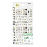 MIDORI Chat Sticker 2686 Pictograph Bear