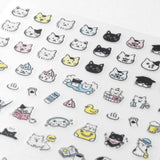 MIDORI Chat Sticker 2685 Pictograph Cat