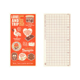 TRAVELER'S Notebook Plastic Sheet 2025