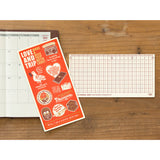 TRAVELER'S Notebook Plastic Sheet 2025