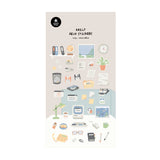 SUATELIER Daily Deco Stickers Retro Office