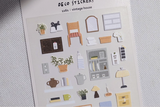 SUATELIER Daily Deco Stickers Vintage House