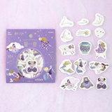 BGM Flake Sticker Star Poem Aquarius, Pisces & Aries