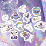 BGM Flake Sticker Star Poem Aquarius, Pisces & Aries