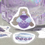 BGM Flake Sticker Star Poem Aquarius, Pisces & Aries