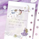 BGM Flake Sticker Star Poem Aquarius, Pisces & Aries