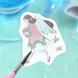 BGM Flake Sticker Star Poem Leo, Virgo & Libra