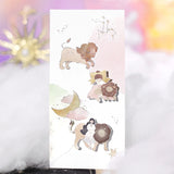 BGM Flake Sticker Star Poem Leo, Virgo & Libra