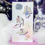 BGM Flake Sticker Star Poem Leo, Virgo & Libra