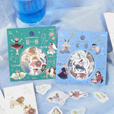 BGM Flake Sticker Star Poem Leo, Virgo & Libra