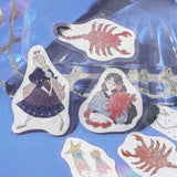 BGM Flake Sticker Star Poem Scorpio, Sagittarius & Capricorn