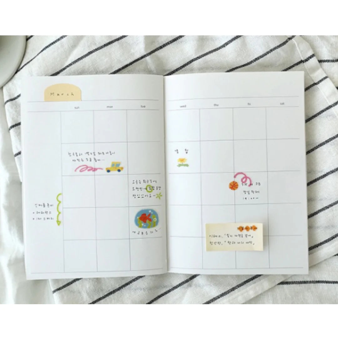 SUATELIER Daily Deco Stickers Color Your Days!