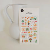 SUATELIER Daily Deco Sticker Fruit Shop