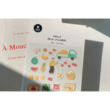 SUATELIER Daily Deco Sticker Fruit Shop