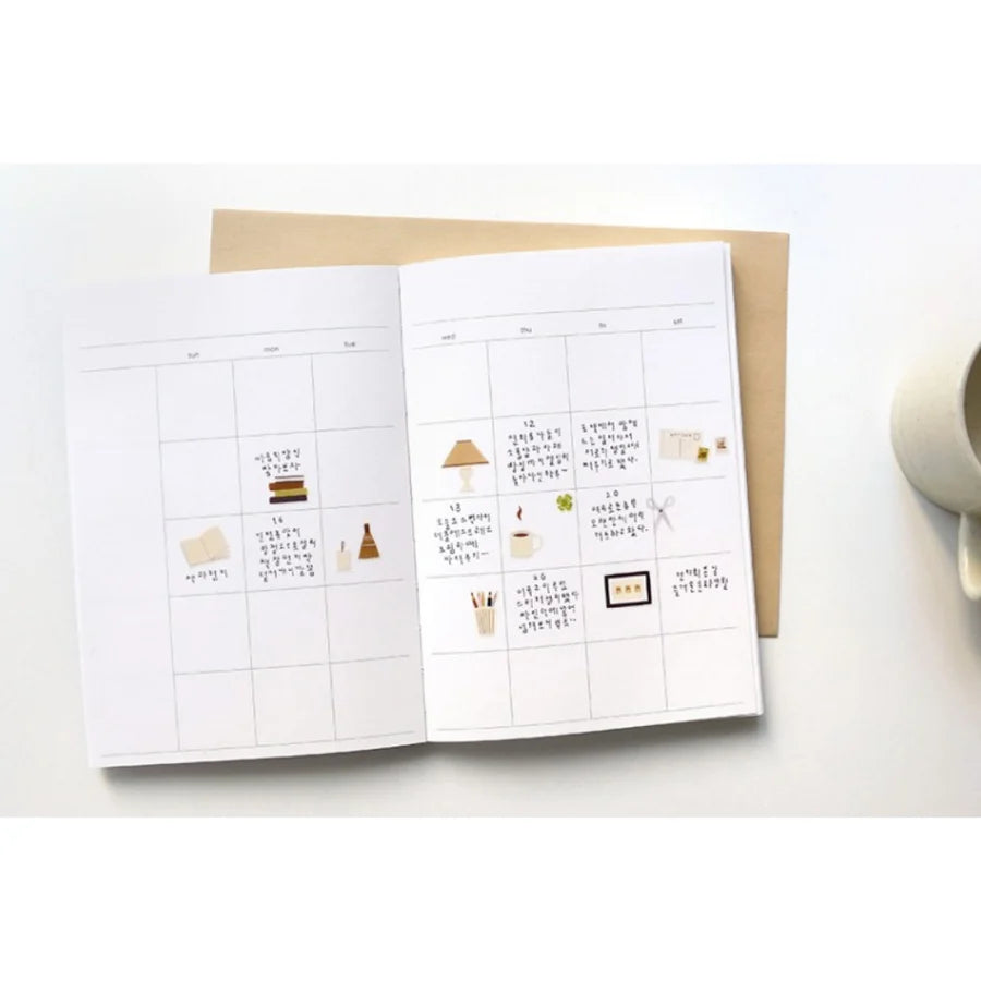 SUATELIER Daily Deco Sticker Writing Corner