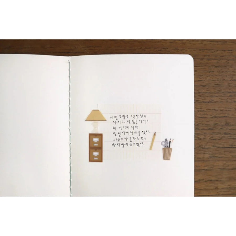 SUATELIER Daily Deco Sticker Writing Corner
