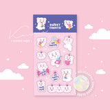 TFT Themed Sticker Sheet Sweet Treats