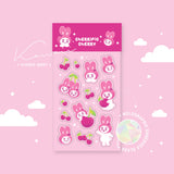 TFT Themed Sticker Sheet Cherrific Cherry