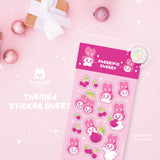 TFT Themed Sticker Sheet Cherrific Cherry