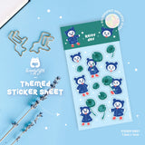 TFT Themed Sticker Sheet Rainy Day