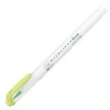 ZEBRA Mildliner Brush Pen WFT8 Citrus Green